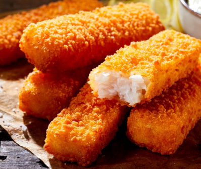 Breaded fish